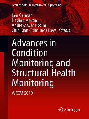 cover image of Advances in Condition Monitoring and Structural Health Monitoring